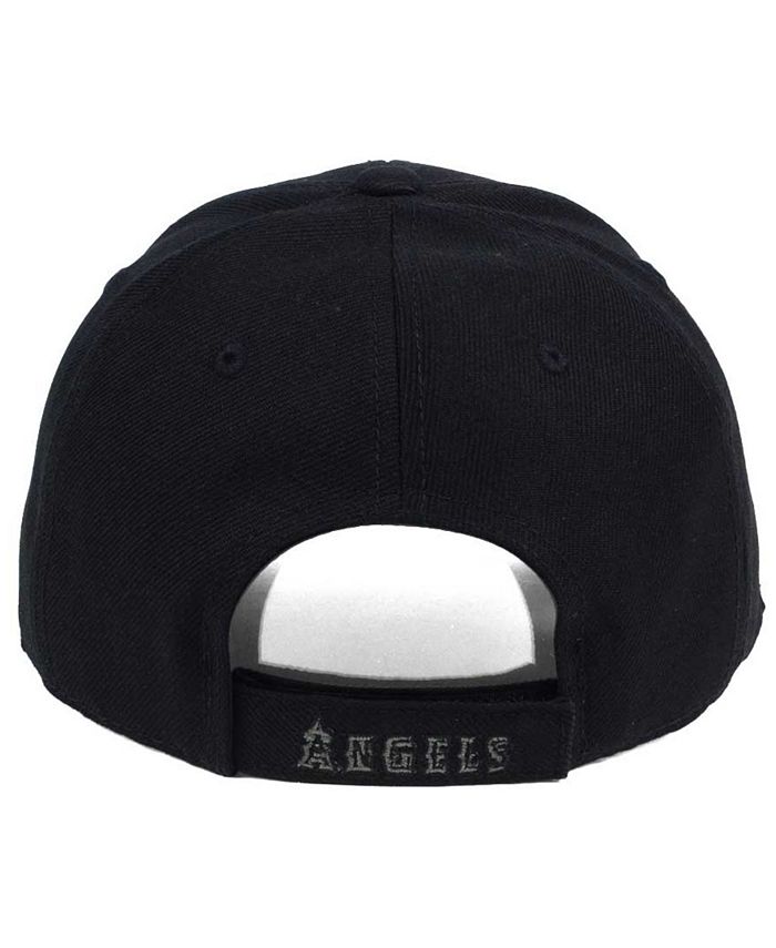 '47 Brand Los Angeles Angels of Anaheim MVP Black and Charcoal Cap - Macy's