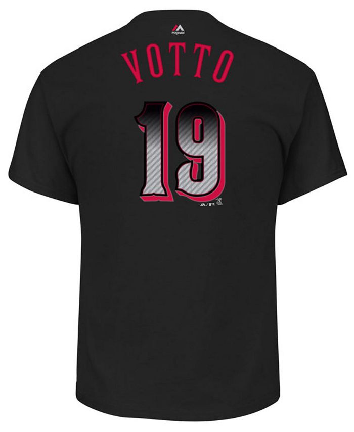 Big & Tall Men's Joey Votto Cincinnati Reds Authentic White Vest Style  Jersey by Majestic