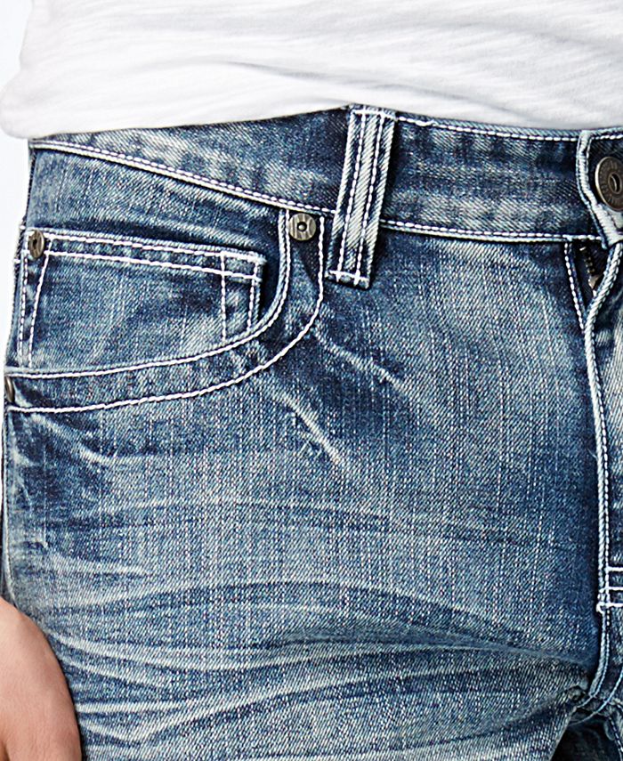 INC International Concepts I.N.C. Men's Modern Bootcut Jeans, Created