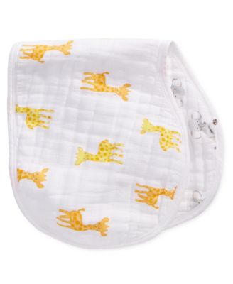 aden by aden + anais - Giraffe- & Elephant-Print Cotton Burpy Bib, Baby Boys & Girls (0-24 months)