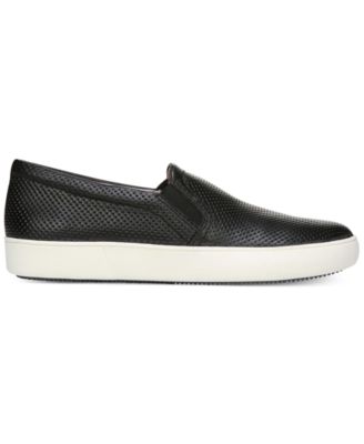 Casual Leather Slip On Sneakers