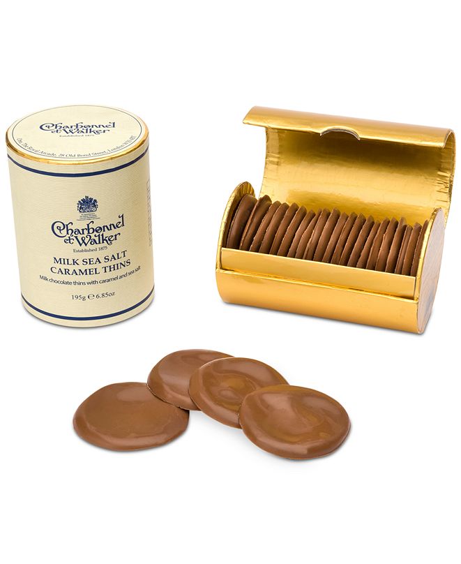 Charbonnel et Walker Milk Chocolate Sea Salt Caramel Thins