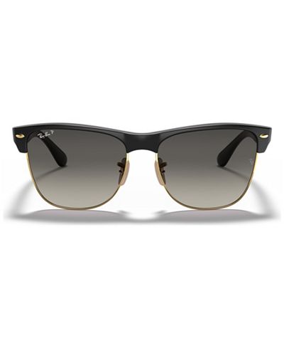 Ray-Ban Polarized Clubmaster Oversized Sunglasses, RB4175 57 ...