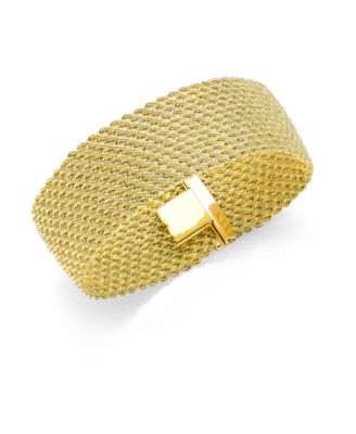 Italian Gold - "El Dorado" Link Bracelet in 14k Gold