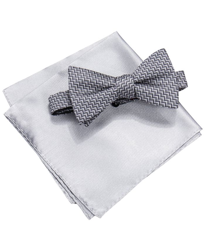 Alfani Bow Tie & Pocket Square Set, Created for Macy's Macy's