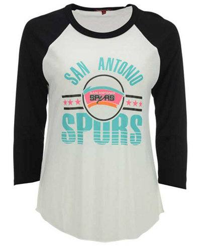Mitchell & Ness Women's San Antonio Spurs Victory Raglan T-Shirt