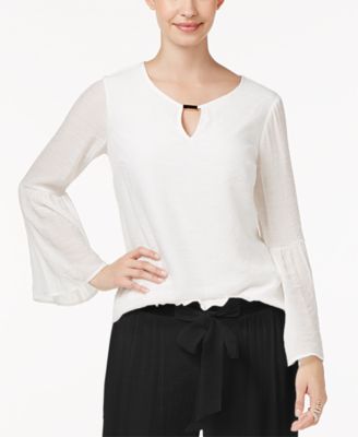 Thalia Sodi - Bell-Sleeve Top