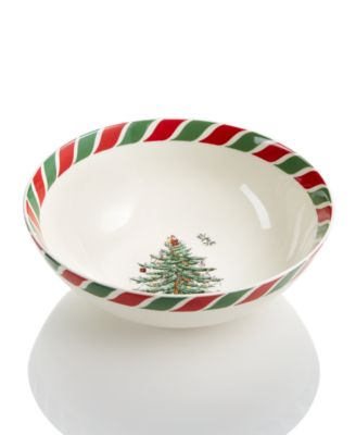 Spode - Candy Cane Bowl, Only at Macy's