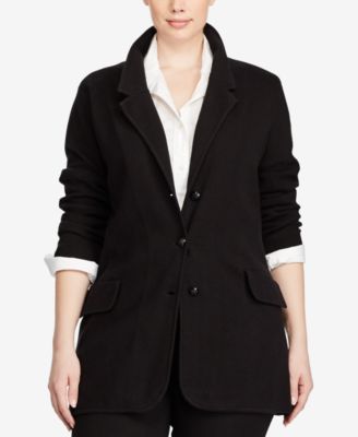 ralph lauren plus size blazer