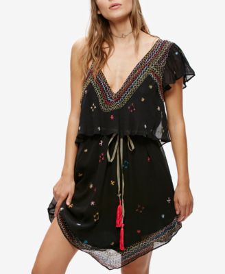 Free People - These Eyes Together One-Shoulder Dress
