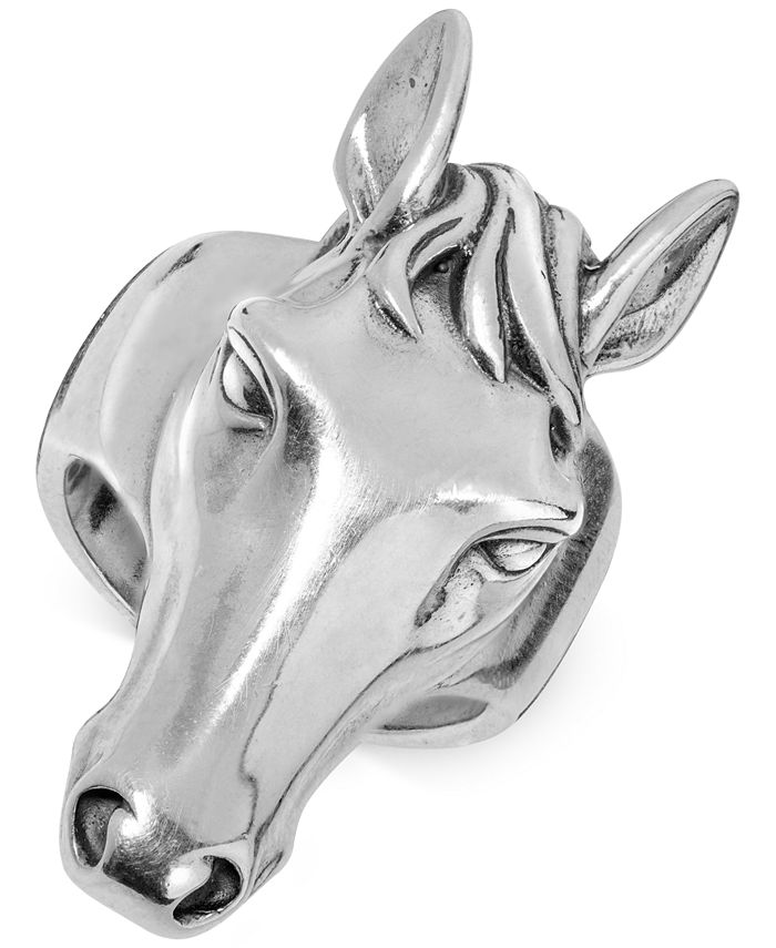American West Horse s Head Ring in Sterling Silver Macy s