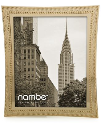 Nambe Cornice Portafoto In Metallo Rilievo Argento - 15x20 Cm (4x6 Pollici) - Eleganza Vintage