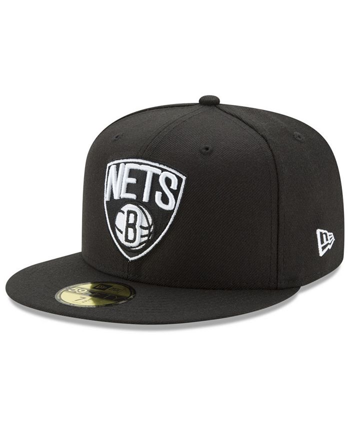 New Era Brooklyn Nets Metallic Diamond Patch 59FIFTY Fitted Cap - Macy's