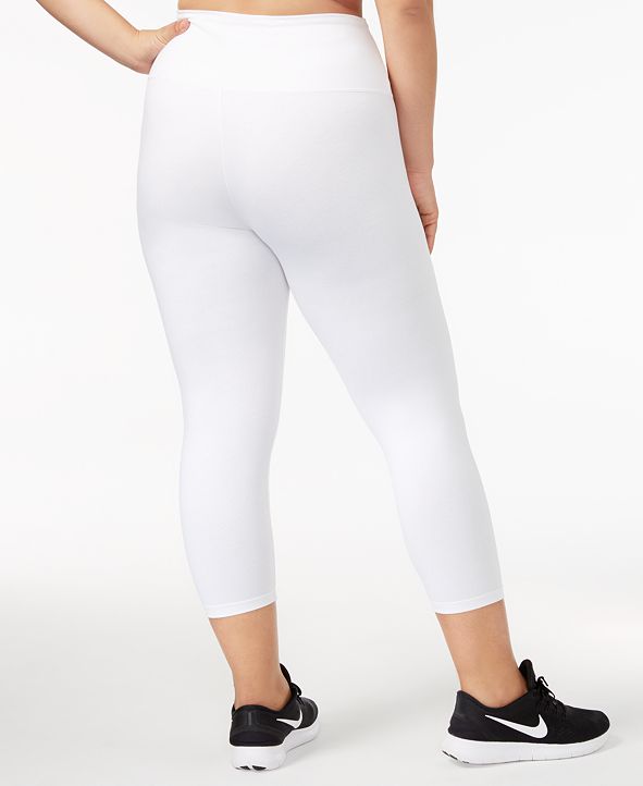 Style & Co Plus Size TummyControl Yoga Leggings, Created for Macy's