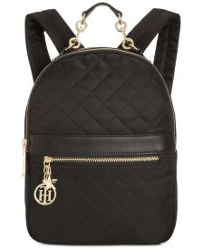 Charm Quilted Backpack