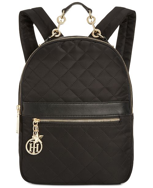Tommy Hilfiger Charm Quilted Backpack - Handbags & Accessories - Macy's