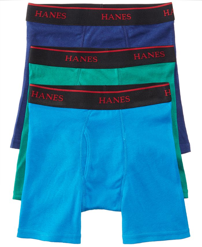 Hanes Men's 4-Pk. Platinum Comfort Flex Fit® Boxer Briefs - Macy's