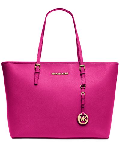 MICHAEL Michael Kors Top-Zip Large Tote - Handbags & Accessories - Macy&#39;s