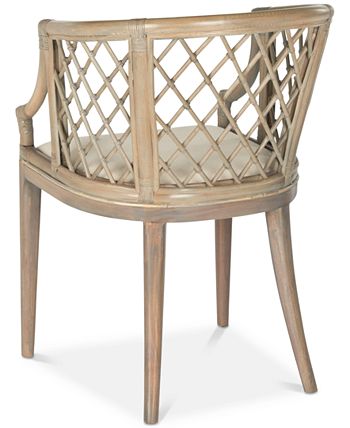 Safavieh - Carlotta Arm Chair, Quick Ship