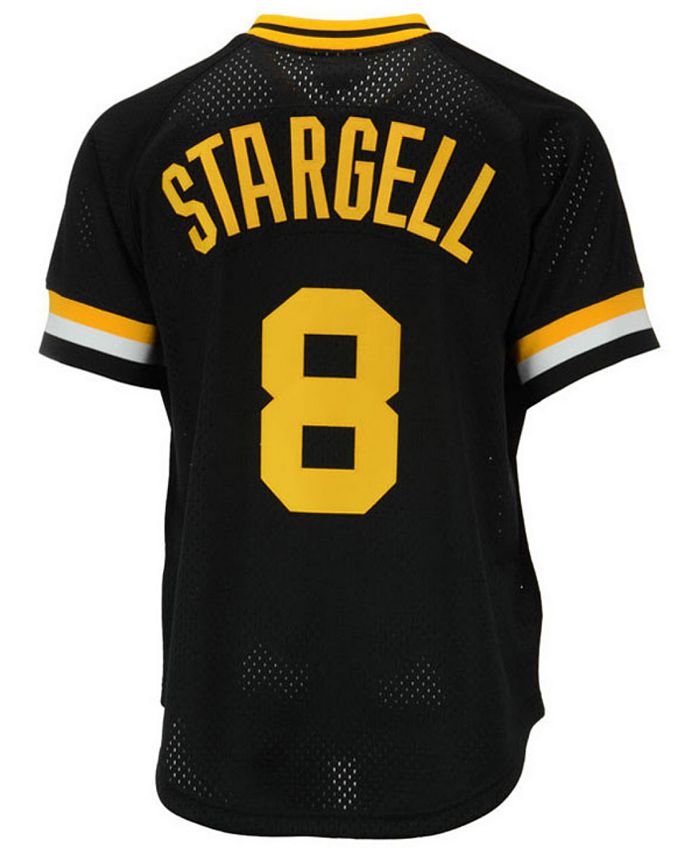 Men's Pittsburgh Pirates Willie Stargell Mitchell & Ness Black