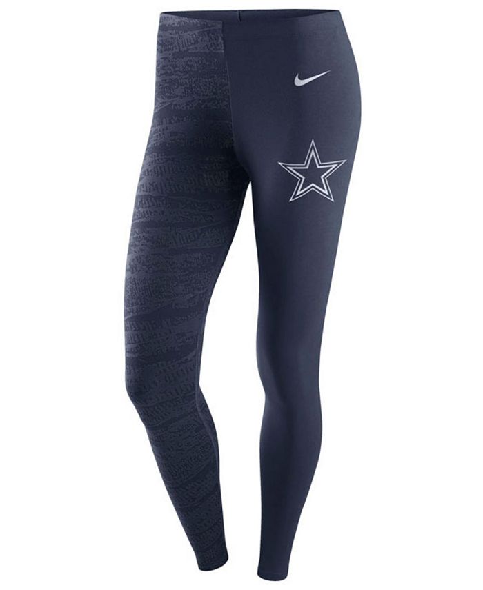 Nike Women's Dallas Cowboys Printed Leggings - Macy's