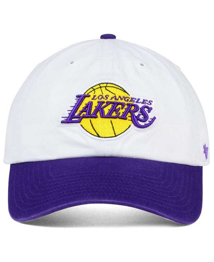 '47 Brand Los Angeles Lakers 2-Tone CLEAN UP Cap & Reviews - Sports Fan ...