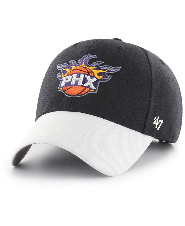 Men's NBA Phoenix Suns '47 Brand Black Clean Up Hat - Adjustable