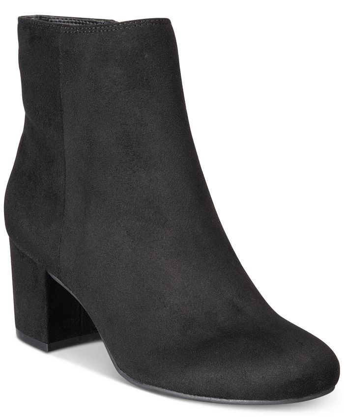 ZIGIny Rebel by Zigi Nanon Block Heel Booties Macy s