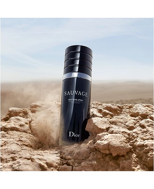 Dior Men's Sauvage Very Cool Spray, 3.4 oz. Cologne Beauty Macy's