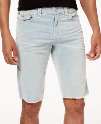 true religion cut off shorts men