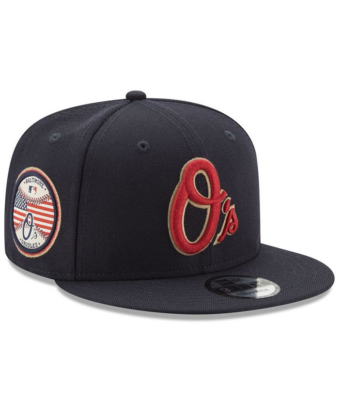 New Era Baltimore Orioles Full Americana Patch 9FIFTY Snapback Cap - Macy's