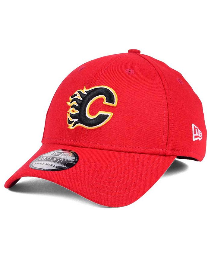 Calgary flames new era hat top