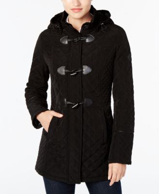 Laundry by Shelli Segal - Quilted Toggle Coat