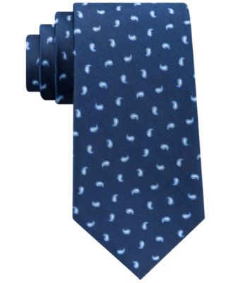 Club Room Men's Classic Boteh Pattern Silk Tie, Created for Macy's - Macy's