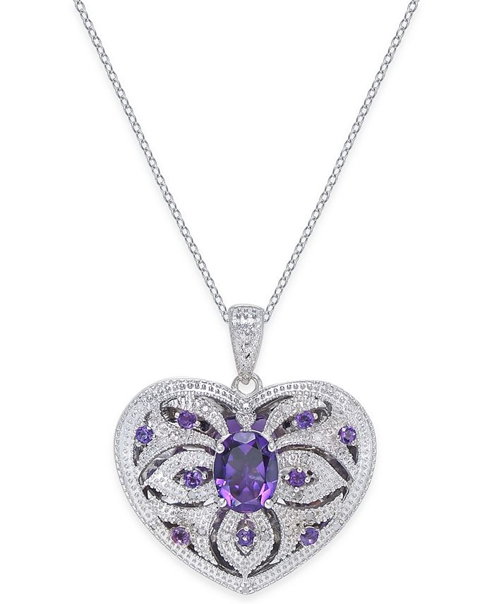 Macy's cheap heart locket