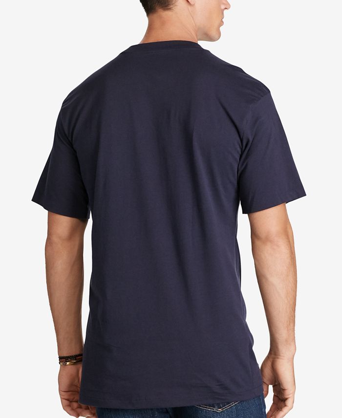 Polo Ralph Lauren Men's Big & Tall Crew-Neck Pocket T-Shirt - Macy's