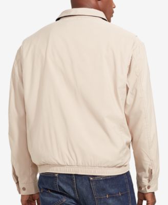 Polo Ralph Lauren Mens Lightweight Windbreaker Regular Big Tall In Khaki Uniform