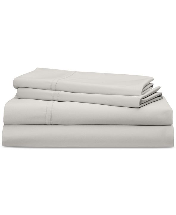 Lauren Ralph Lauren Spencer Cotton Sateen Count 4Pc. Solid King Sheet