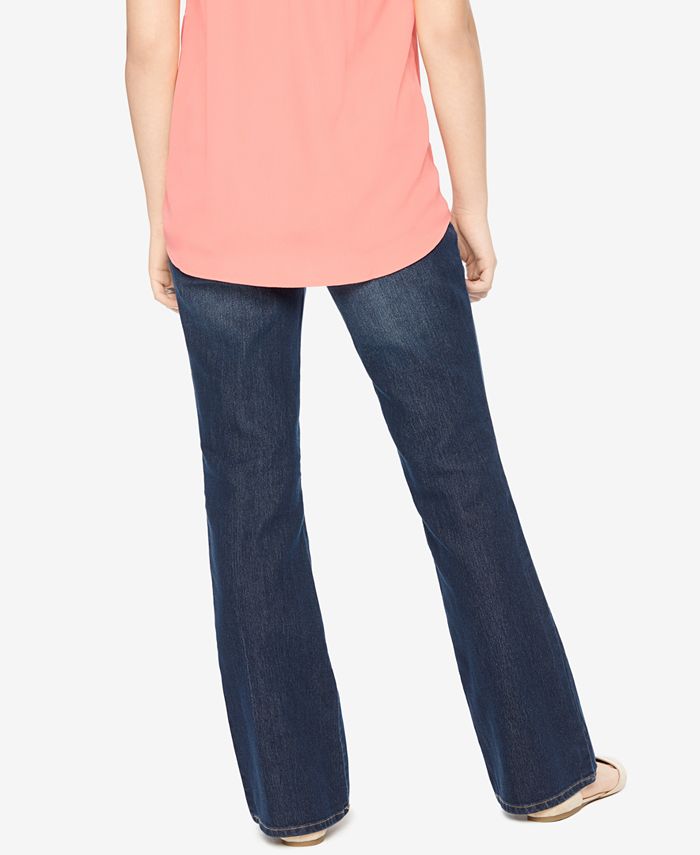 Jeans Wrangler Ragazze - Taglio Boot Cut, Dark Wash, Misura 6