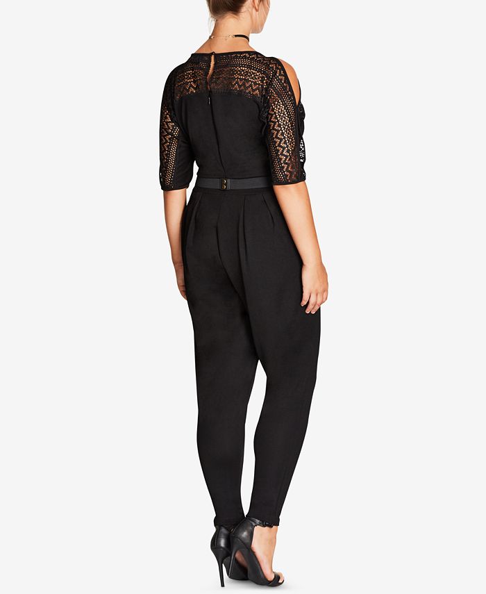 Tricia Lace Trim Jumpsuit main image 1