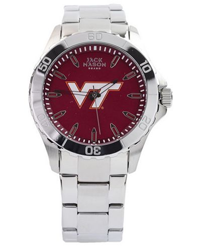 Jack Mason Men's Virginia Tech Hokies Color Sport Bracelet Watch