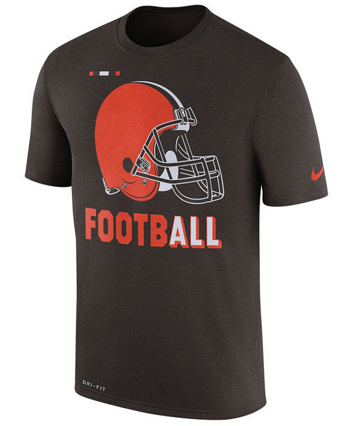 Nike Men's Cleveland Browns Legend Football T-Shirt - Macy's