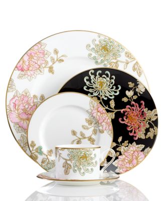 Marchesa by Lenox Dinnerware, Painted Camellia Piece Place
