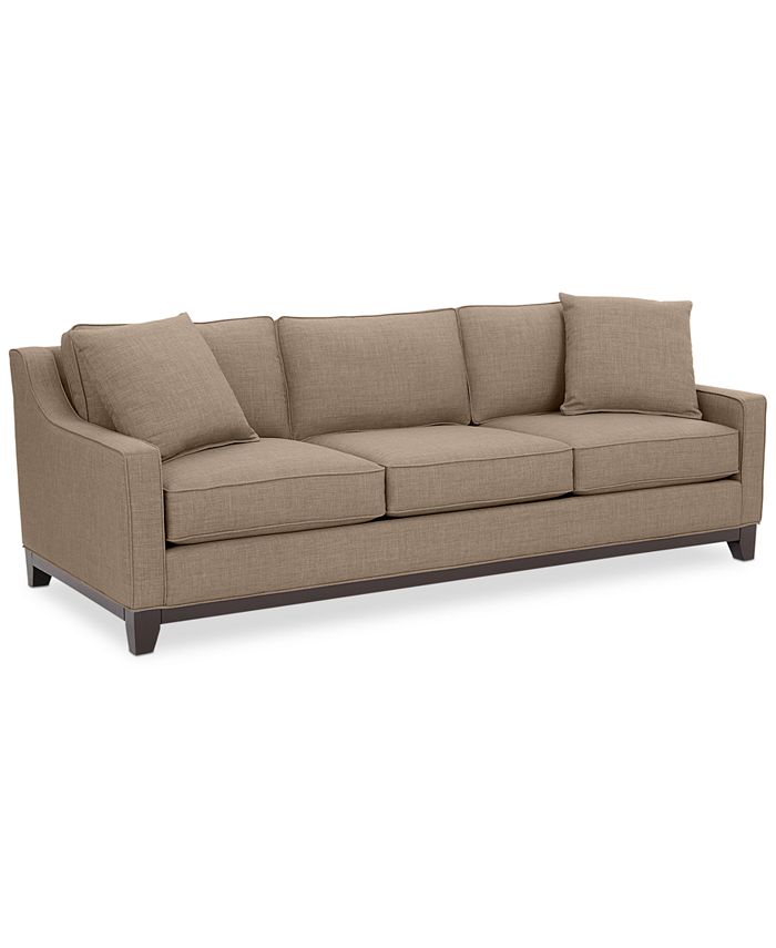 Furniture Keegan 90" Fabric Sofa Custom Colors, Created for Macy's
