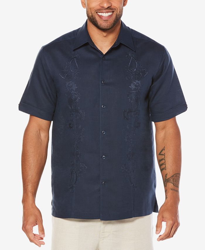 Cubavera Men's Pintucked Shirt - Macy's