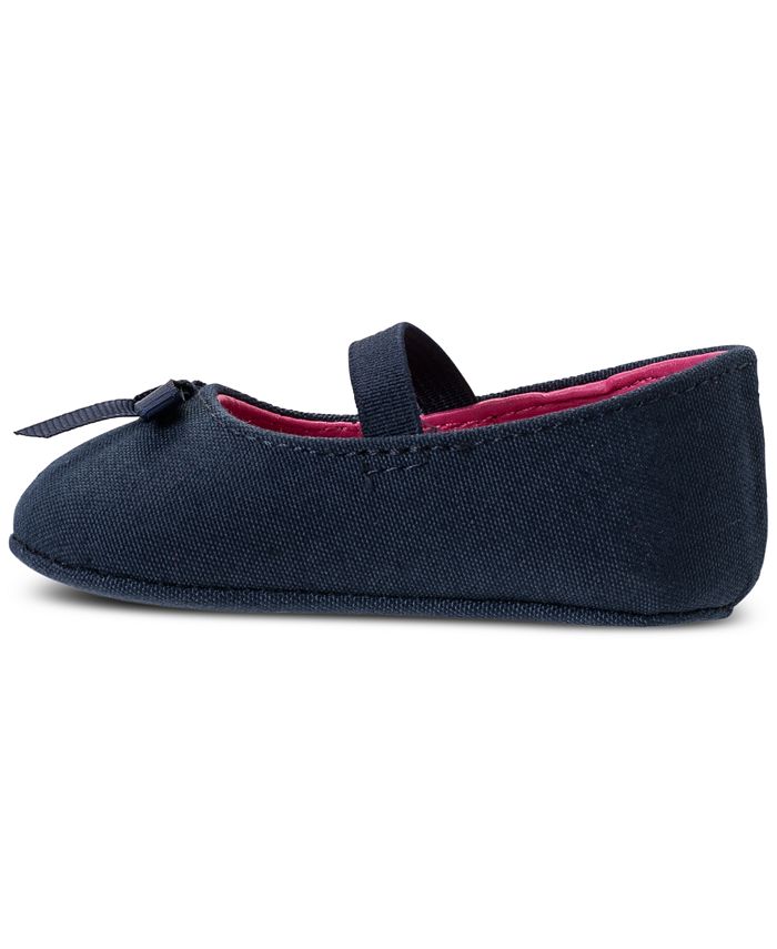 Polo Ralph Lauren Baby Girls' Penelope Layette Crib Ballet Shoes from