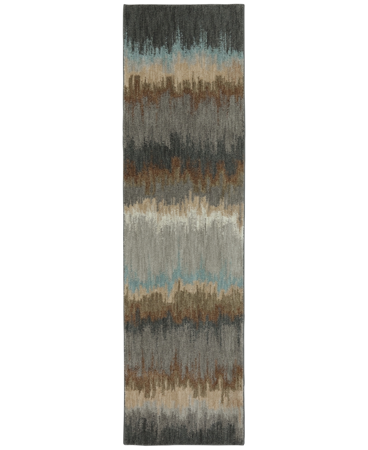Karastan Euphoria Cashel Abyss Blue Area Rug