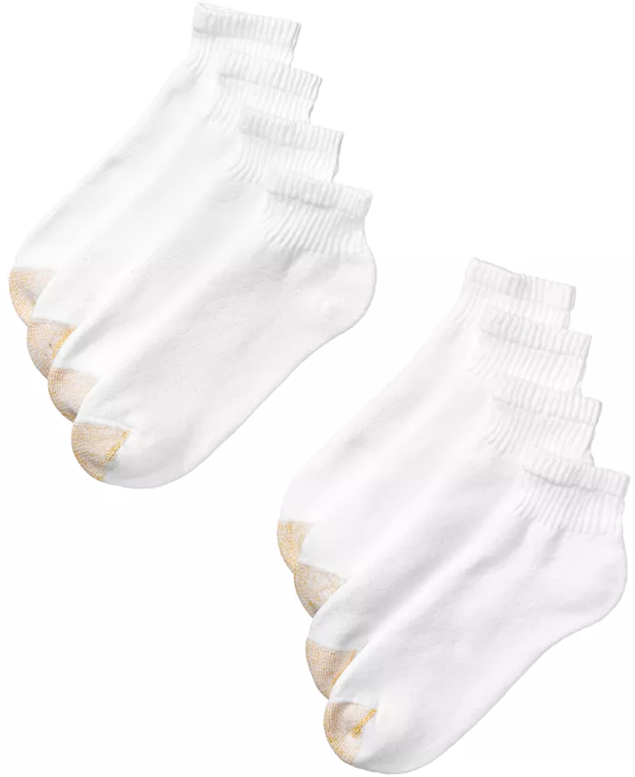 Men's 8-Pack Athletic Quarter Socks