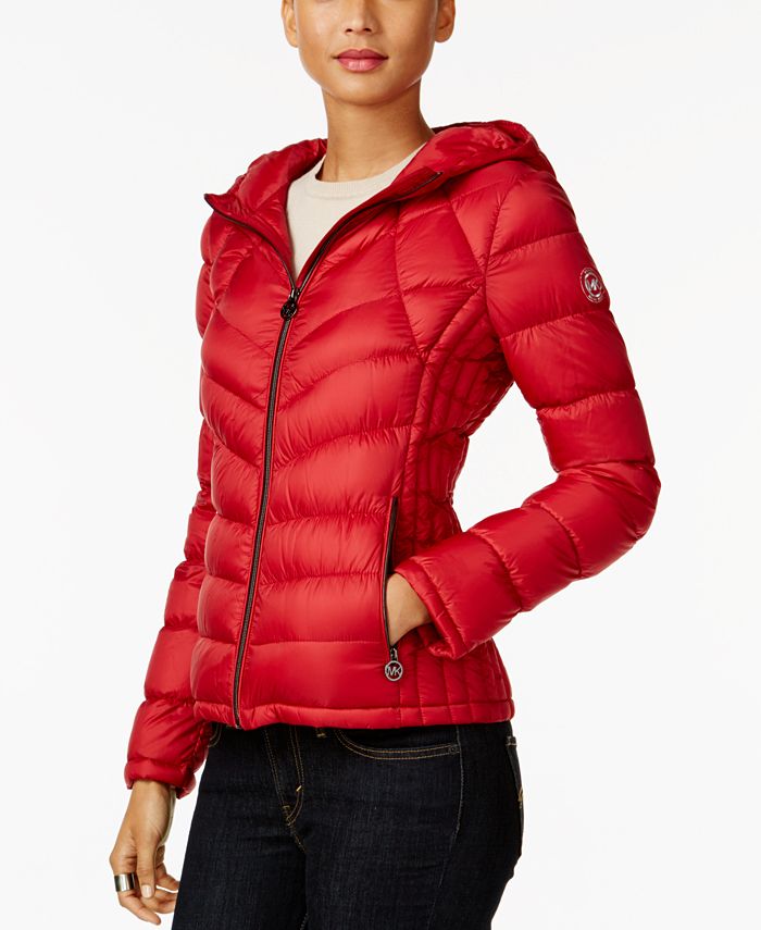Michael Kors Packable Down Puffer Coat, Created for Macy's & Reviews - Coats  & Jackets - Women - Macy's