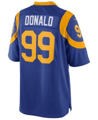 Nike Men's Aaron Donald Los Angeles Rams Game Jersey - Macy's